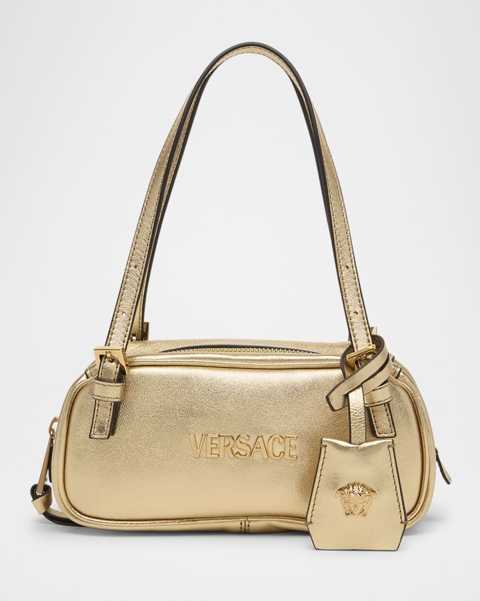La Medusa Mini Leather Shoulder Bag